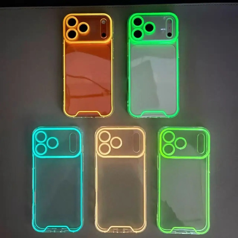 Tablet Accessories Aesthetic - Night Lighting Soft Case For iPhone
