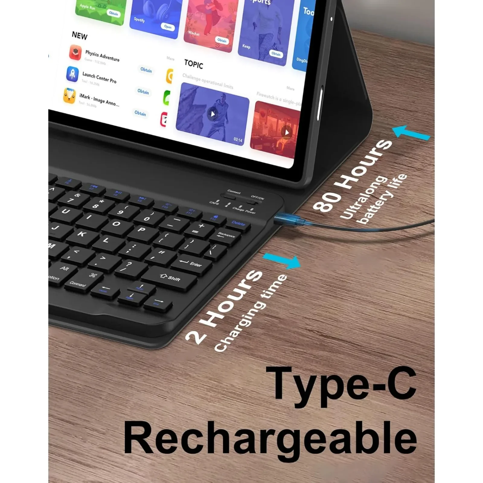 Keyboard Case for Honor Pad 10 - Tablet Keyboard Case review and price