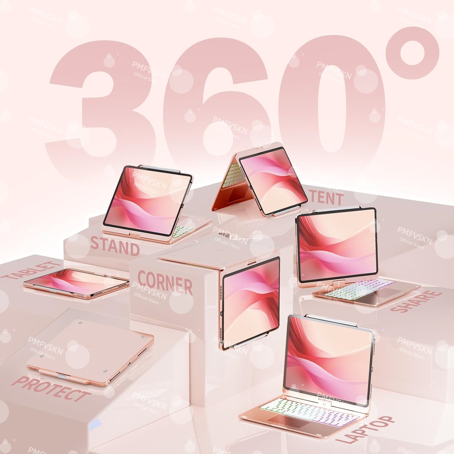 360° Magic Keyboard Case For i - Tablet Keyboard Case review and price