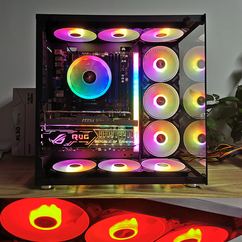 ARGB 120mm Case Fan 5V 3PIN Mo - Tablet Accessories Aesthetic review and price
