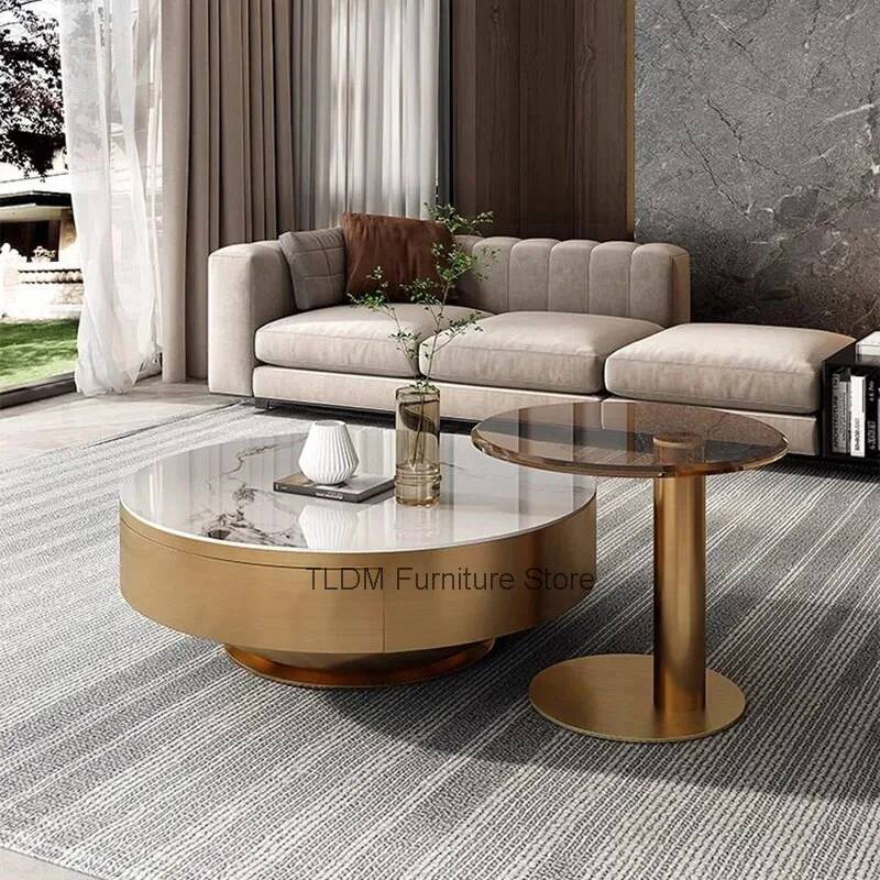 Round Clear Coffee Table Simpl - Unique Table Accessories review and price